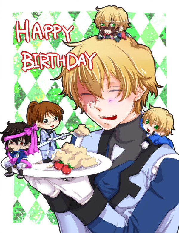 誕生日おめでとー！