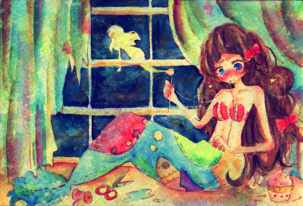 ついではいで人魚