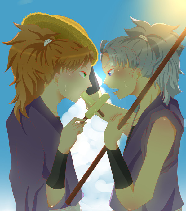 「「暑くねえの？」」