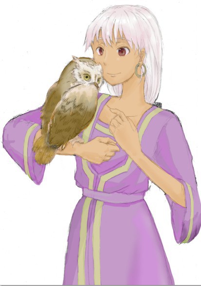 ふくろうとおんなのこ