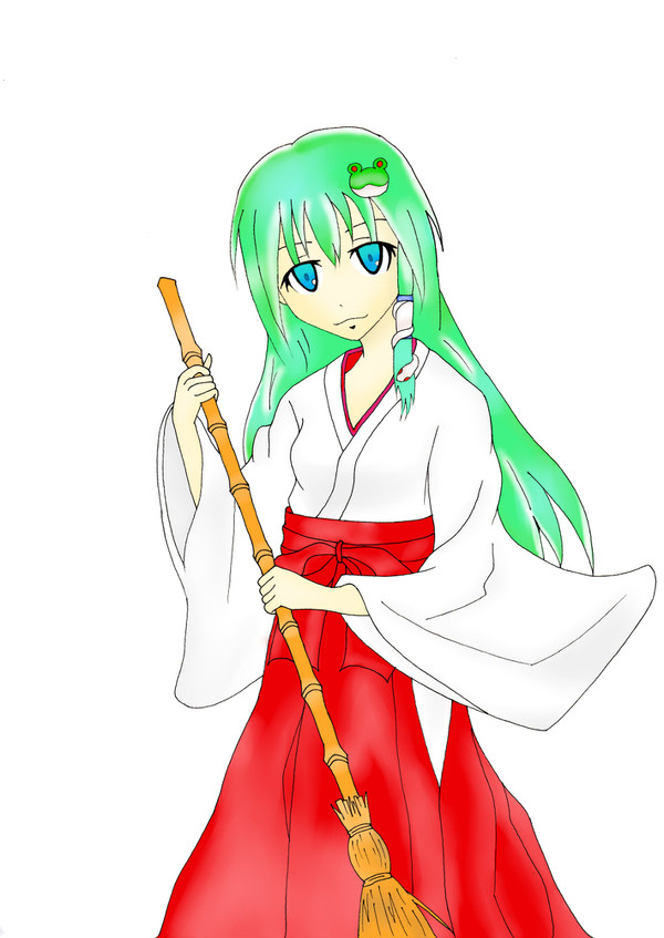 東風谷早苗 巫女服Ver