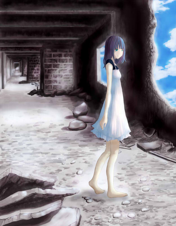 こういう場所で裸足は危ない
