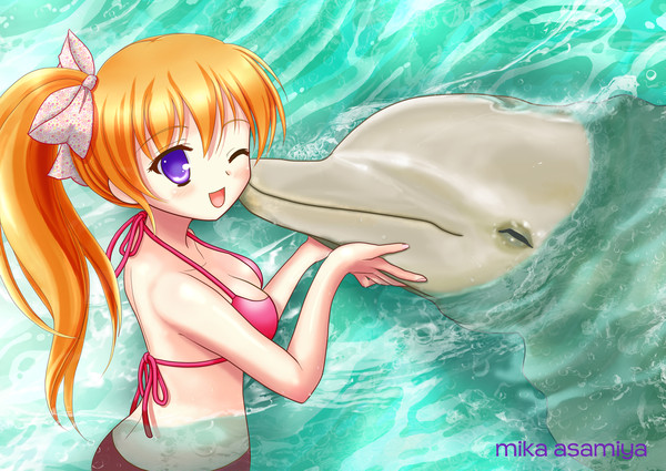 Dolphin Kiss