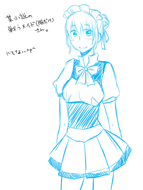 某小説の