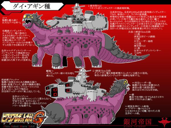 【ピクロボG】ダイ・アギン種【銀河帝国】