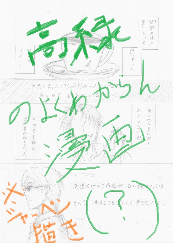 【高緑】カフェと依存性のある珈琲