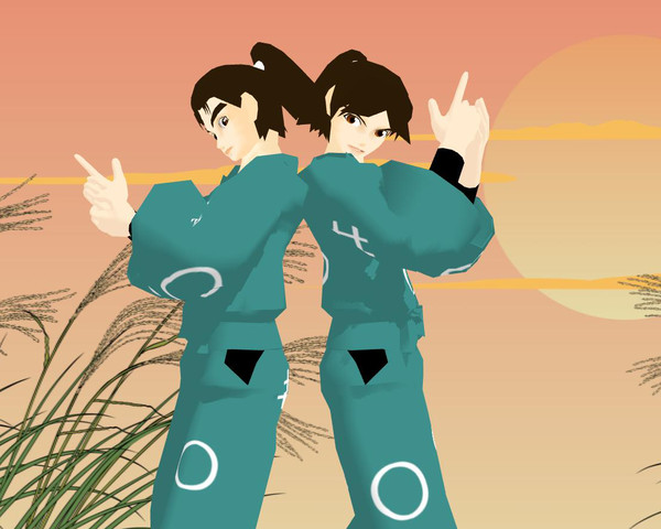 【ＭＭＤ】伊庄でポージングｗ