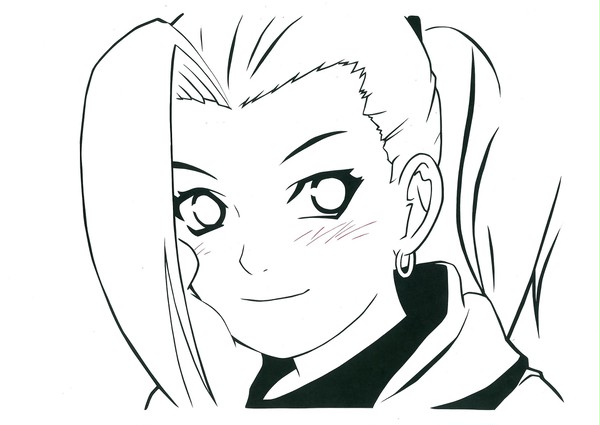 【切り絵】NARUTO 山中いの