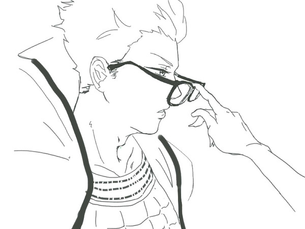 めがねらくがき