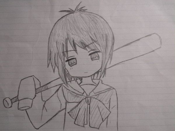 ついっぷるから上げた今日の落書き