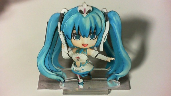 ねんどろいどミクを立体化してみた