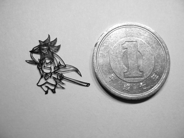 『切り絵』　妖精さん