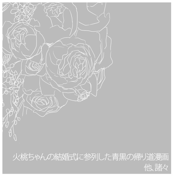 ああ、素晴らしき日々【青黒/火桃】