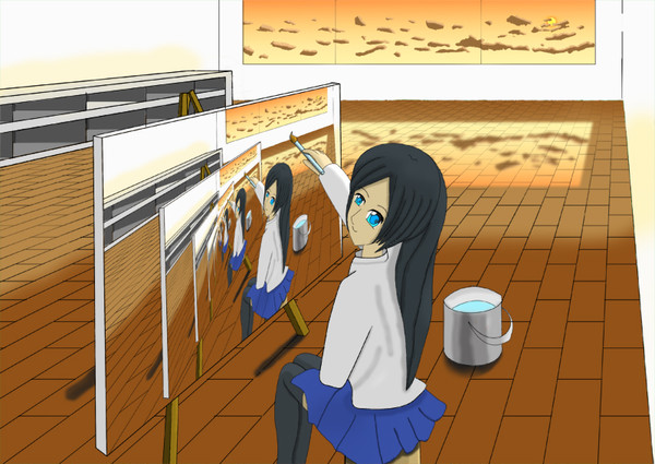 お絵かき娘2012