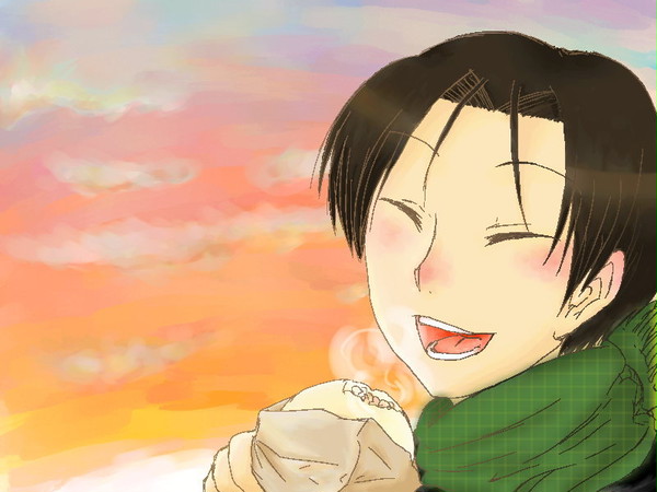 小さな幸せ、大きな笑顔。