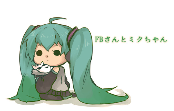 ミクちゃんとむっすぷさん漫画