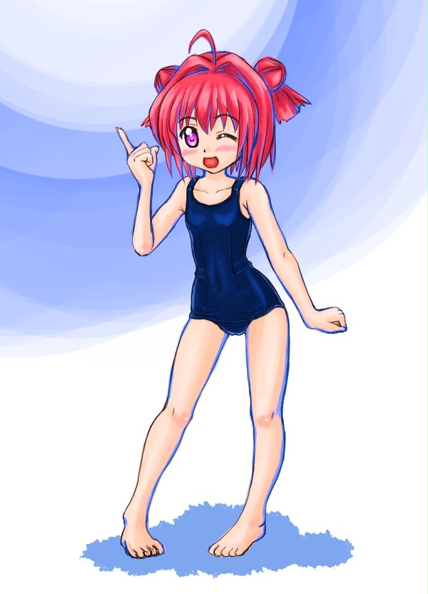 スク水アッカリーン。