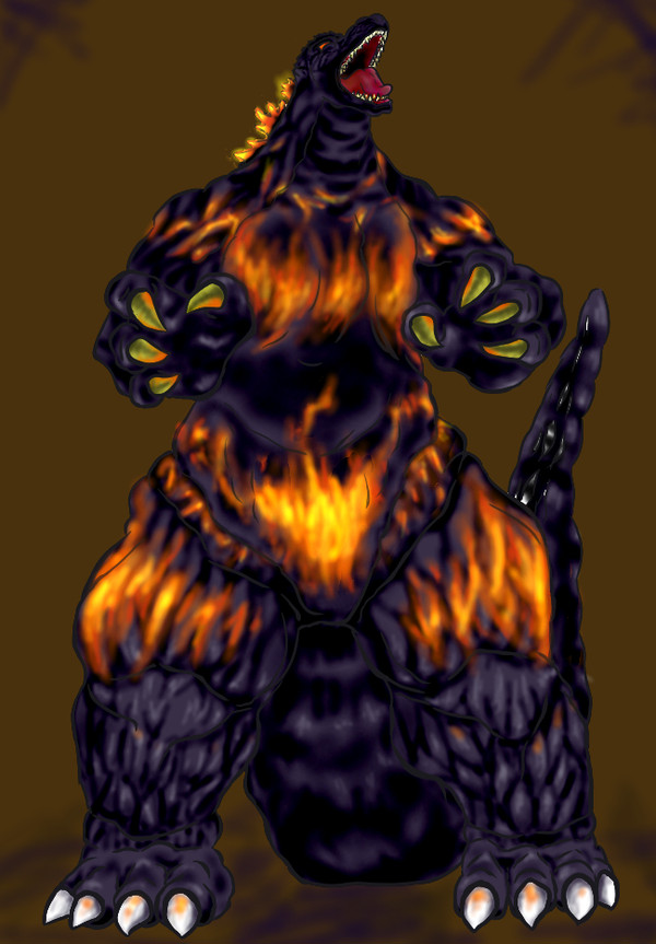 怒れる怪獣王