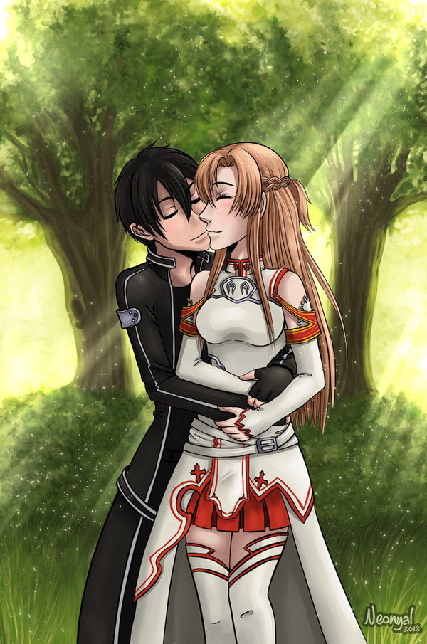 アインクラッドの新婚夫婦
