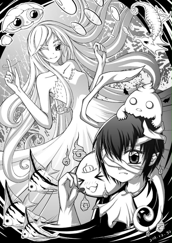 通灵男孩&水中女孩