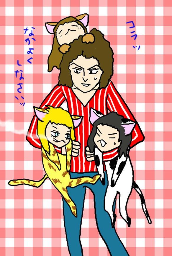 ブライとにゃんこたち