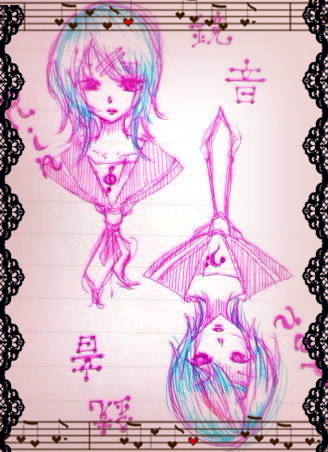 鏡音リンレン（授業中落書きver）一発書き