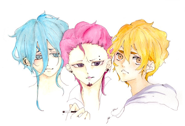 描いてみた。