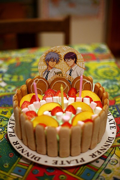 柳生 比呂士 & 仁王 雅治 キャラクターケーキ