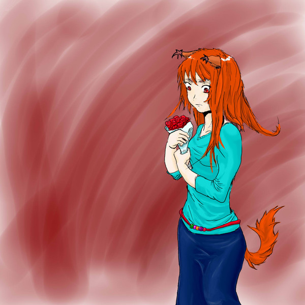 初めてタブレットを使った絵