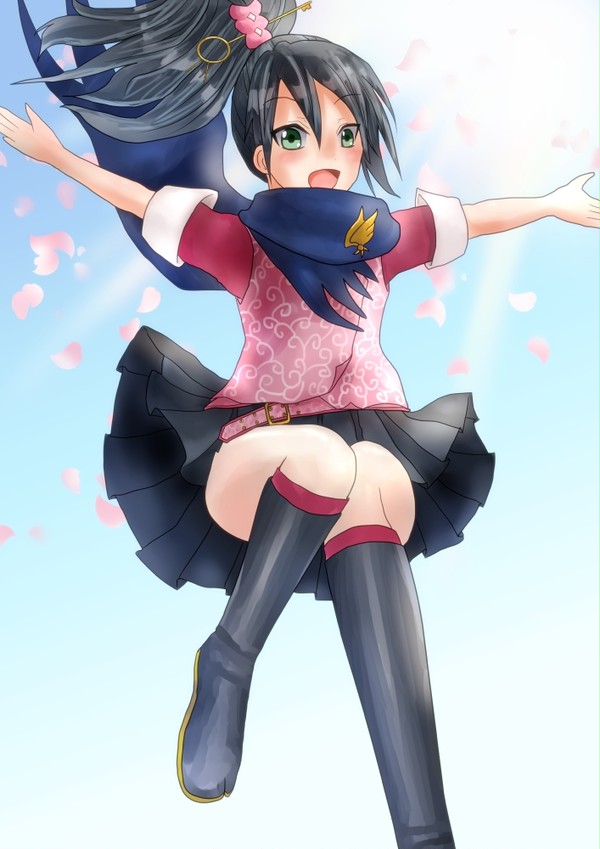 「お困りのようですね! ミツルギさん!」