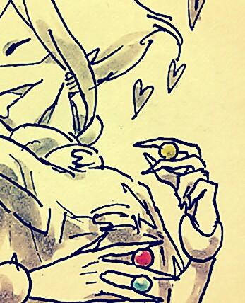 詰めた