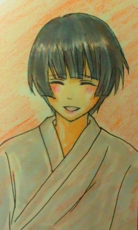 茜色の笑顔