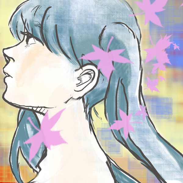 落書き　ミク