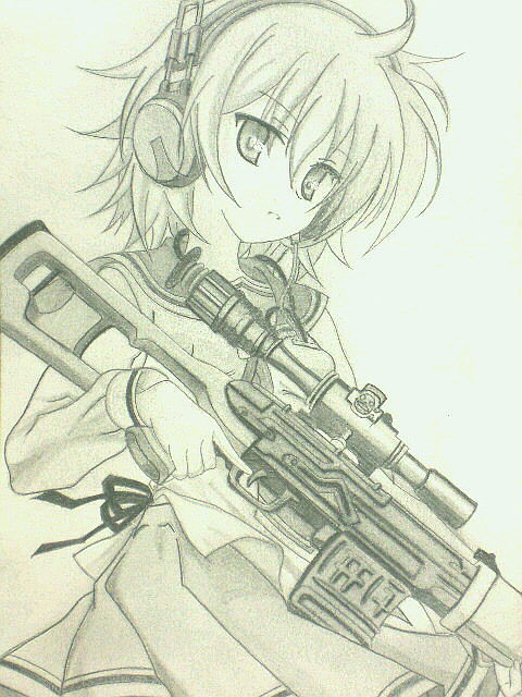 レキ描いてみた
