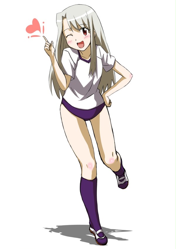 体操服イリヤ。