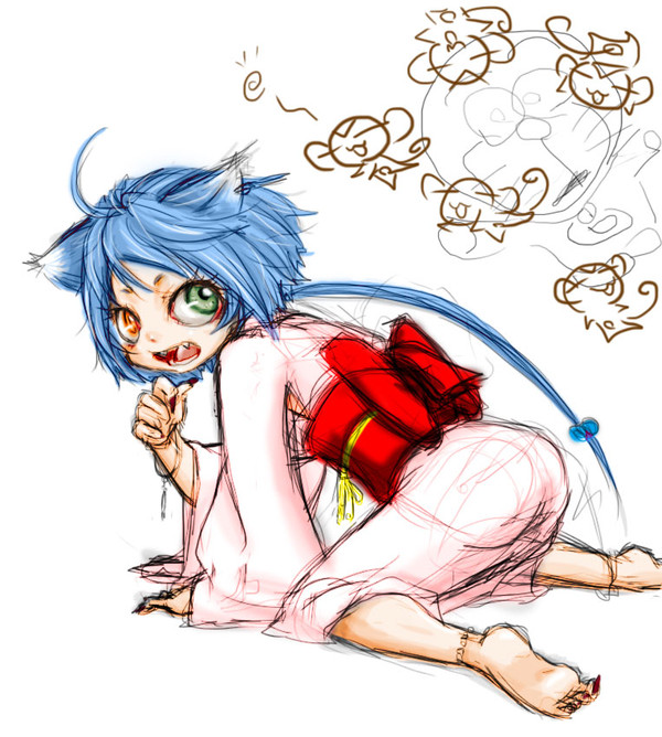 オリジナル猫娘