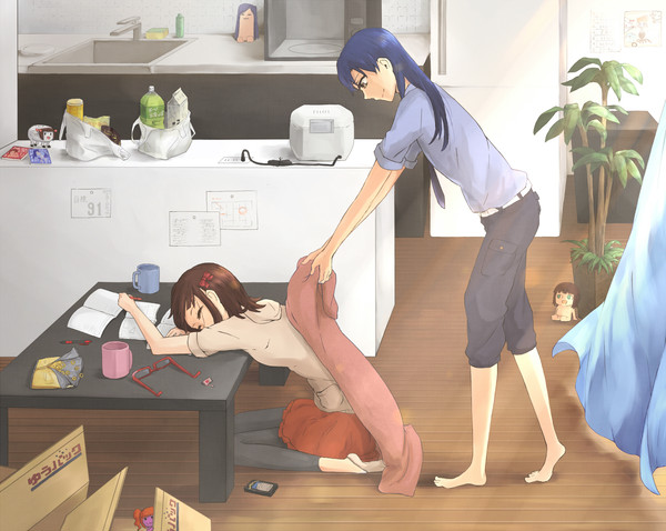 千早宅で