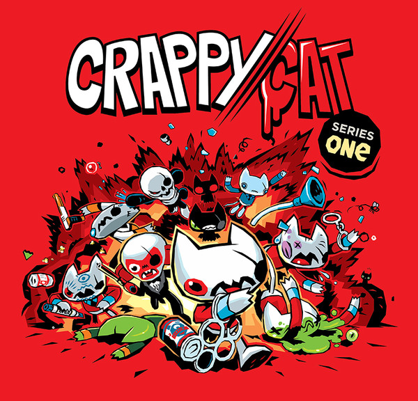 CrappyCat Series 1 Illustration