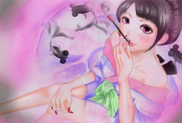 タバコ女子