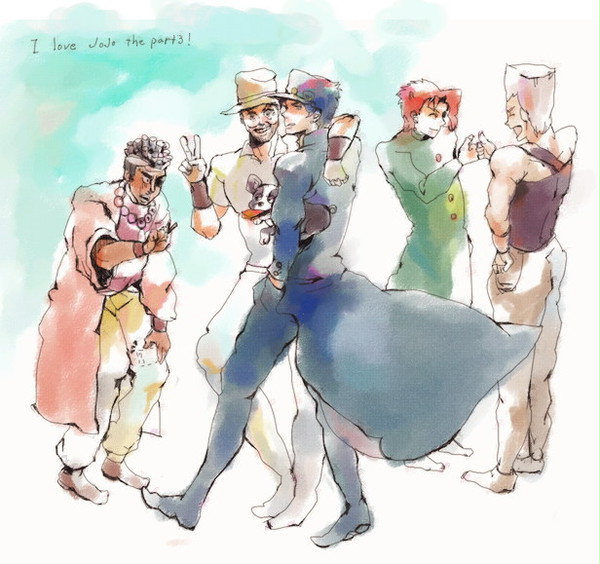 I love JoJo the part3!