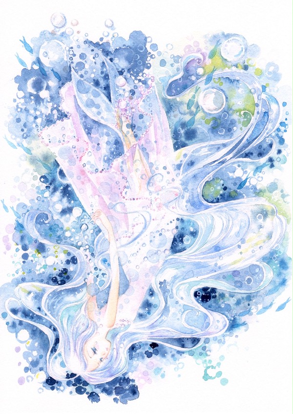 泡になる