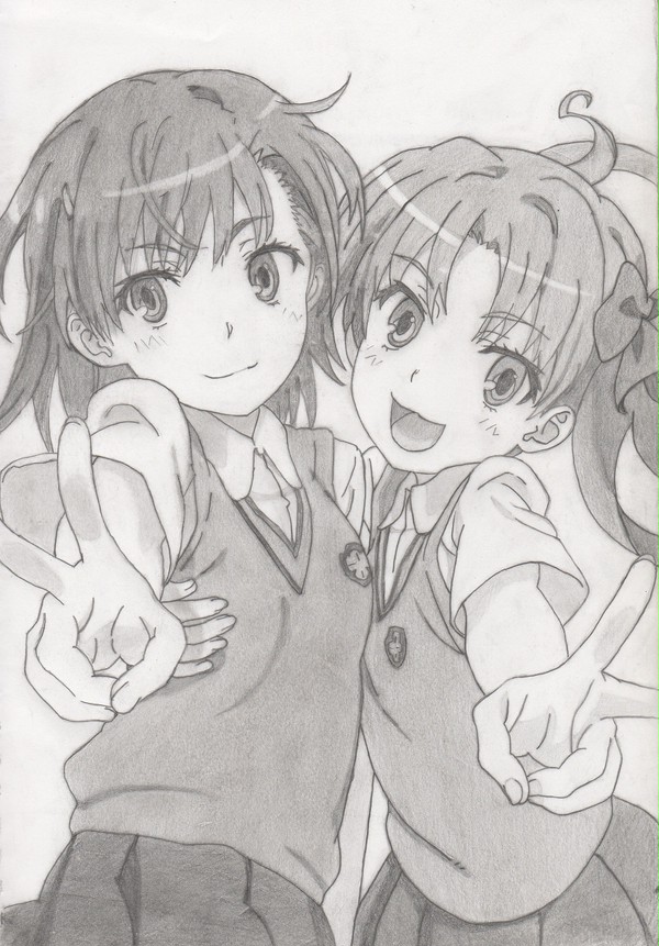 美琴&黒子 影ありバージョン