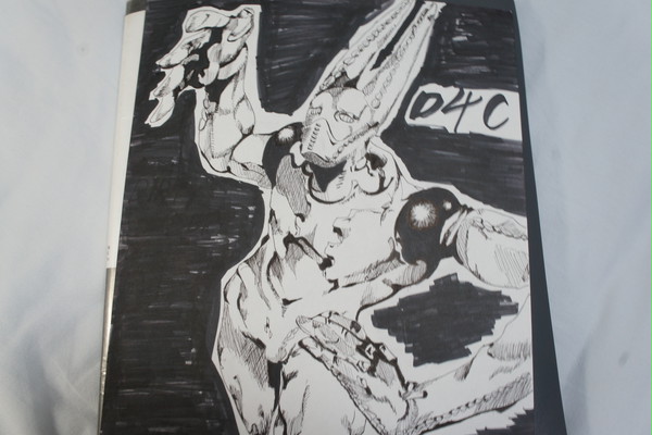 D4C（ｼﾞｮｼﾞｮ）模写