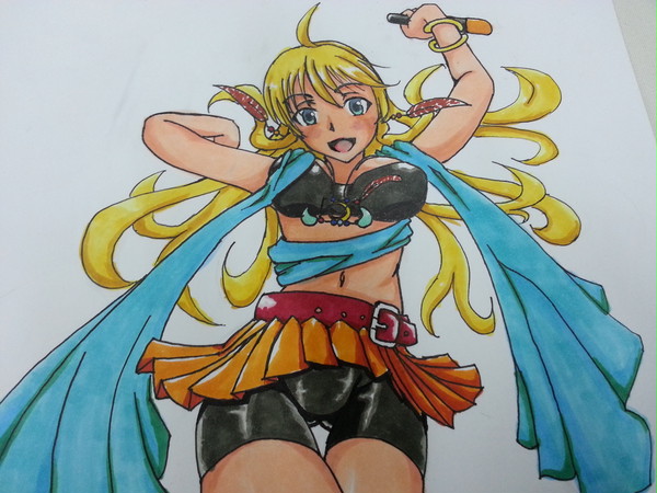 勝手なデザインを美希ちゃんに着てもらった