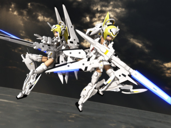 【MMD】武装神姫　アーンヴァルMk.2