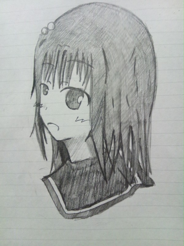 結構前に描いたオリ娘♪