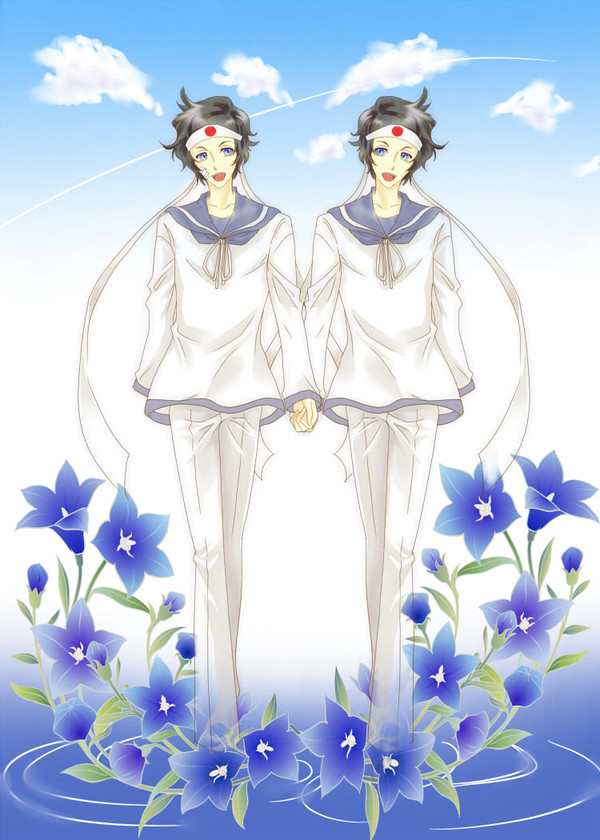 蒼海の双鶴