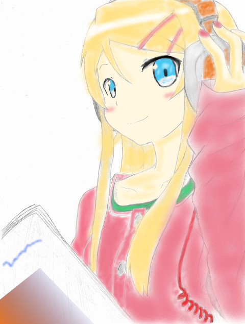 桐乃塗ってみた