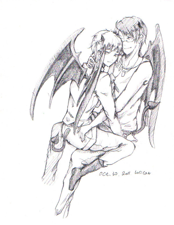 最近の落書き……