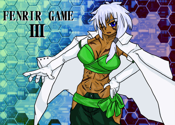 【ピクサイⅡ】黒　狼娘【フェンリルゲームⅢ】